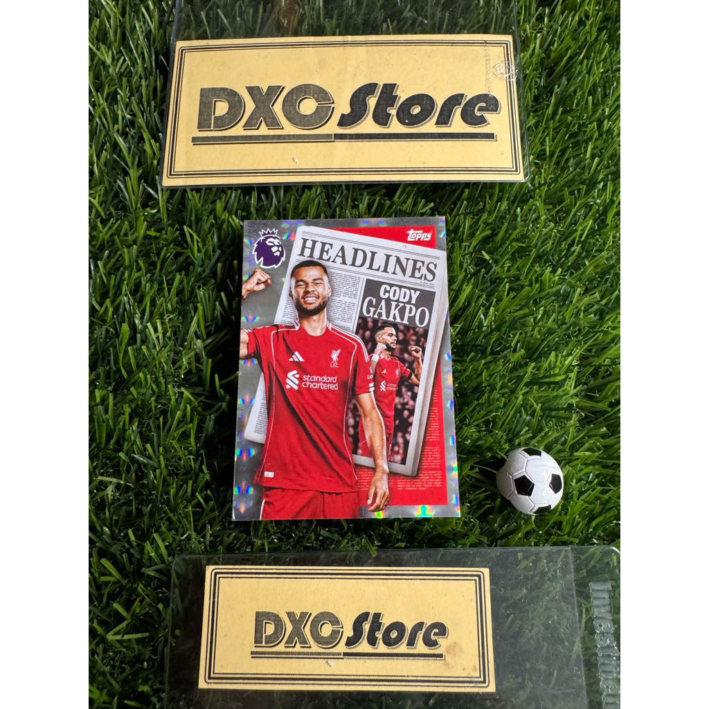 [ CHÍNH HÃNG ] - HEADLINES - TOPPS PREMIER LEAGUE 2026 - CODY GAKPO (LIVERPOOL)
