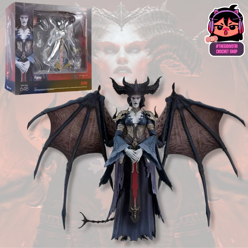 FIGMA 648 (AUTHENTIC) HIGH QUALITY ACTION FIGURE "LILITH - DIABLO IV" (NEWSEAL)