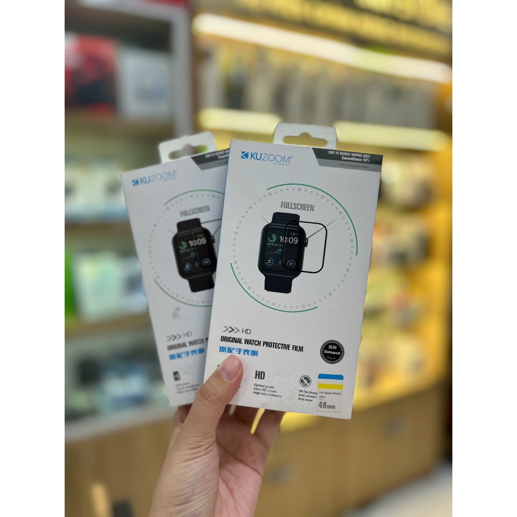 Miếng dán cường lực dẻo Kuzoom cho đồng hồ