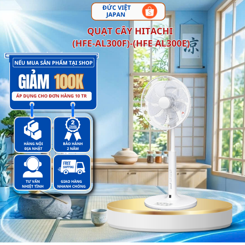 Quạt cây HITACHI HEF-AL300F NỘI ĐỊA NHẬT