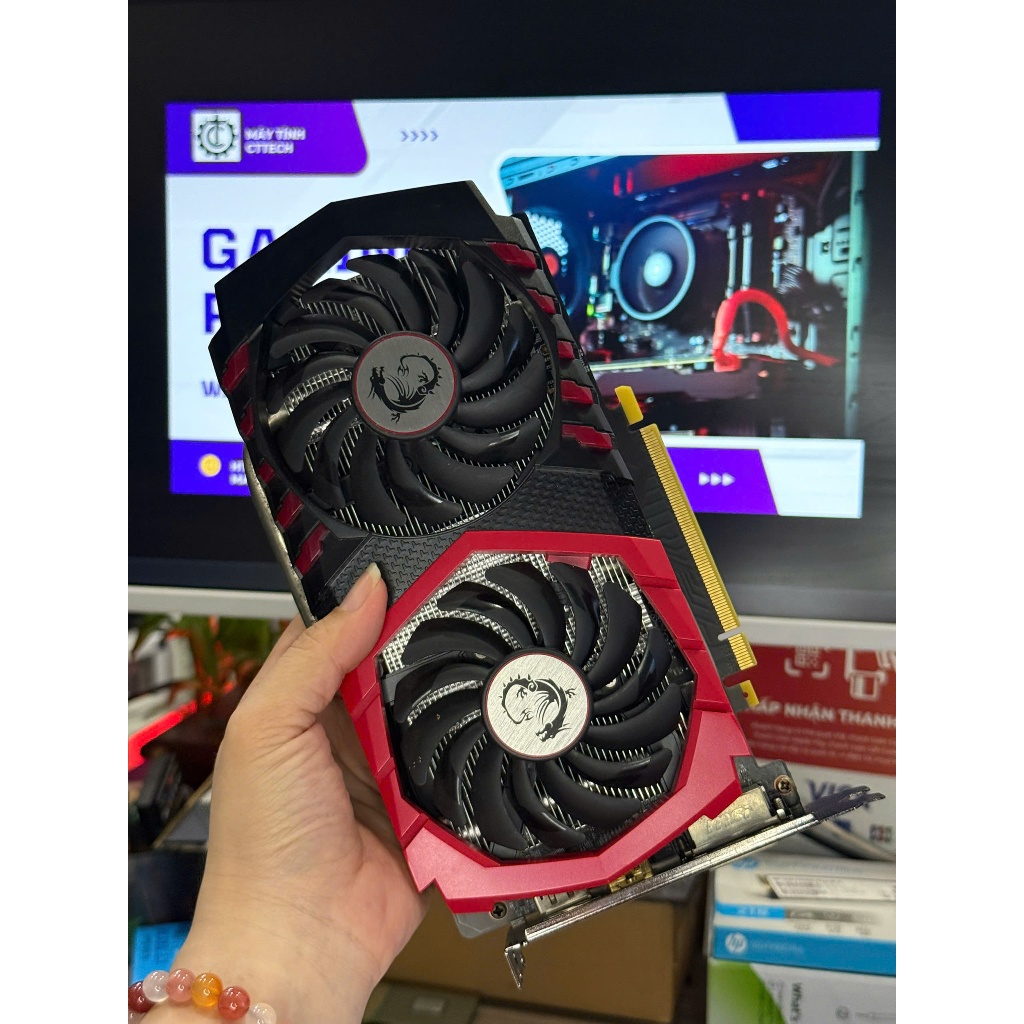 Card Màn Hình GTX 1050 Ti 4GB Các Hãng