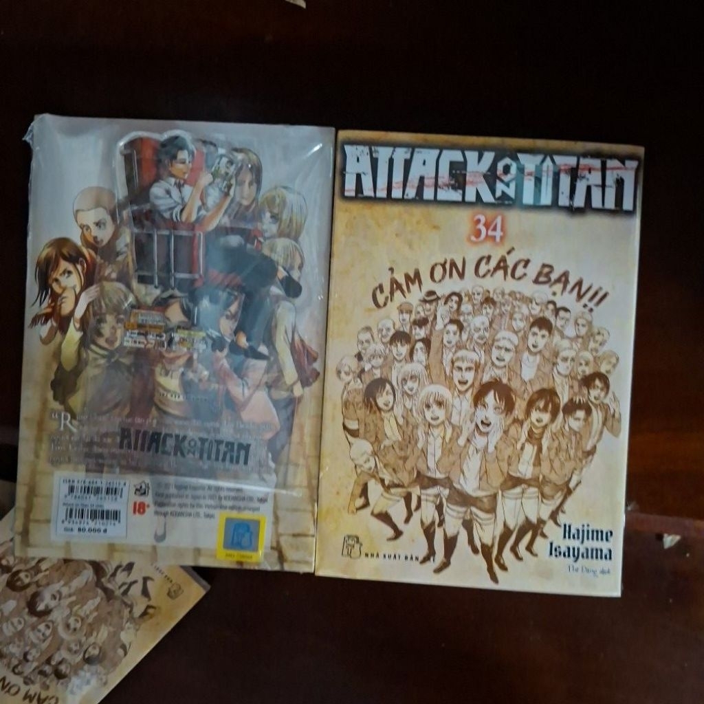 Truyện Tranh - Attack On Titan tập 34 Đặc Biệt Full seal