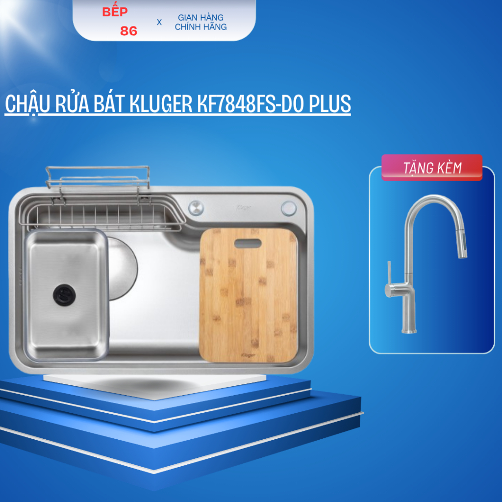 Chậu rửa bát Kluger KF7848FS-DO Plus