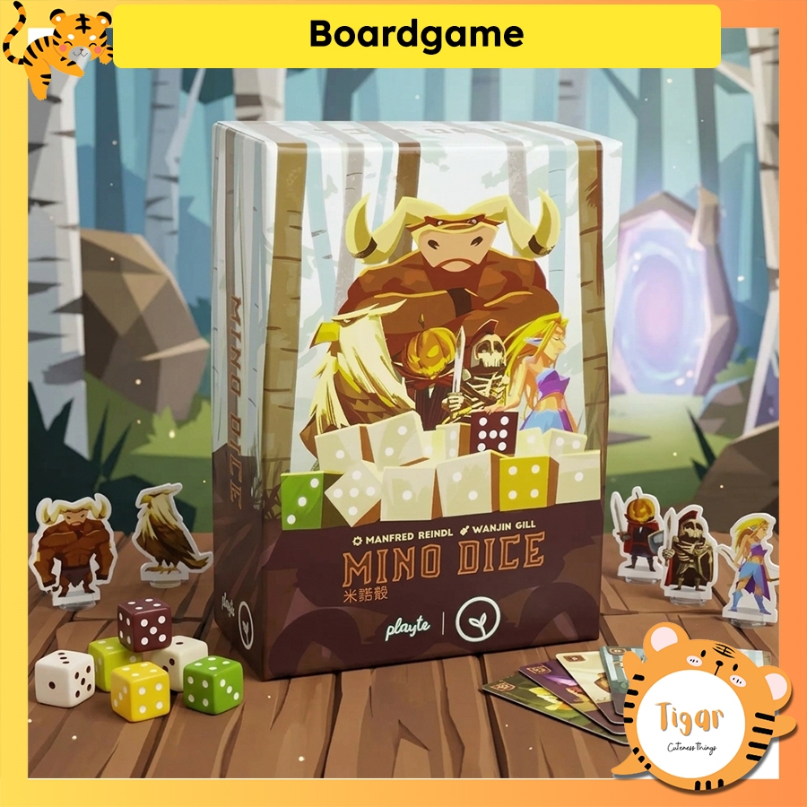 Boardgame Mythical Dice Mino Dice