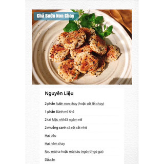 1Kg Sườn non chay Đậu Nành