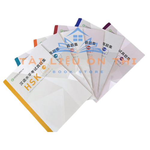 Sách Bộ Đề Thi Thật HSK 1 – HSK 2 – HSK 3 – HSK 4 – HSK 5 – HSK 6 Năm 2018
