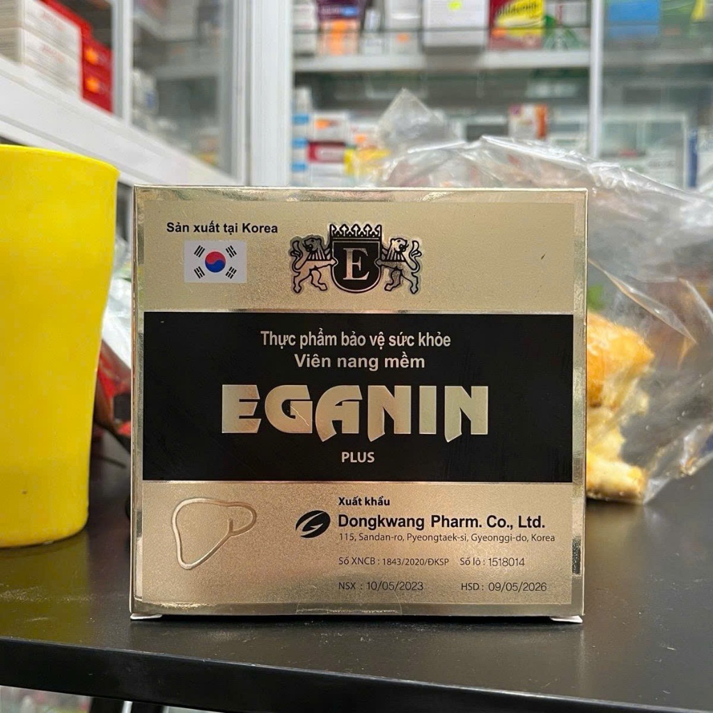[CHÍNH HÃNG] Viên uống Eganin Plus xuất xứ Hàn Quốc HHANH HUY PHARMA