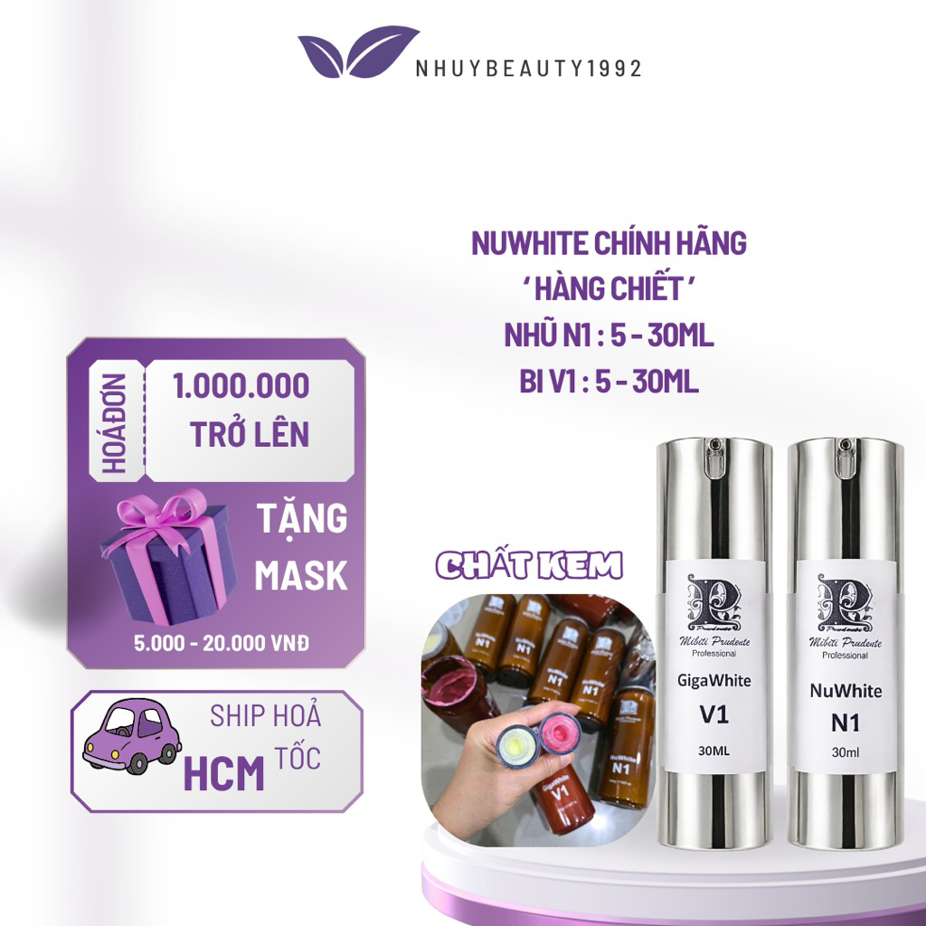 KEM NUWHITE N1 V1 30ML CHÍNH HÃNG