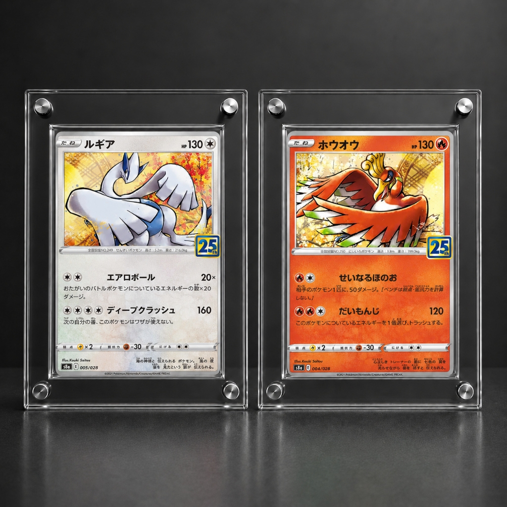 Thẻ Pokemon 25th Lugia và Ho-oh