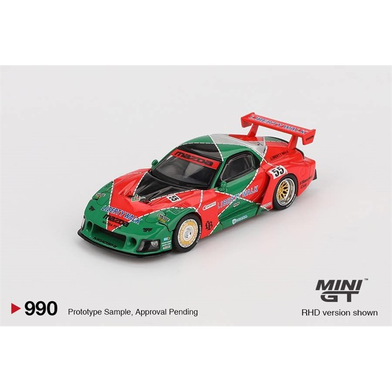 [HÀNG CÓ SẴN] Mô hình xe Mini GT 1:64 Mazda RX-7 LB-Super Silhouette 787B 990
