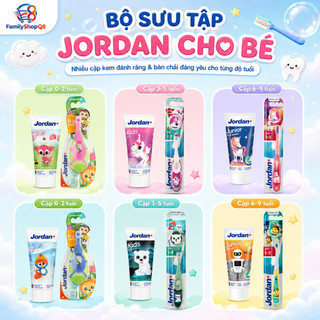 4 Bàn Chải Jordan Em Bé Step 1 từ 0 đến 2 Tuổi