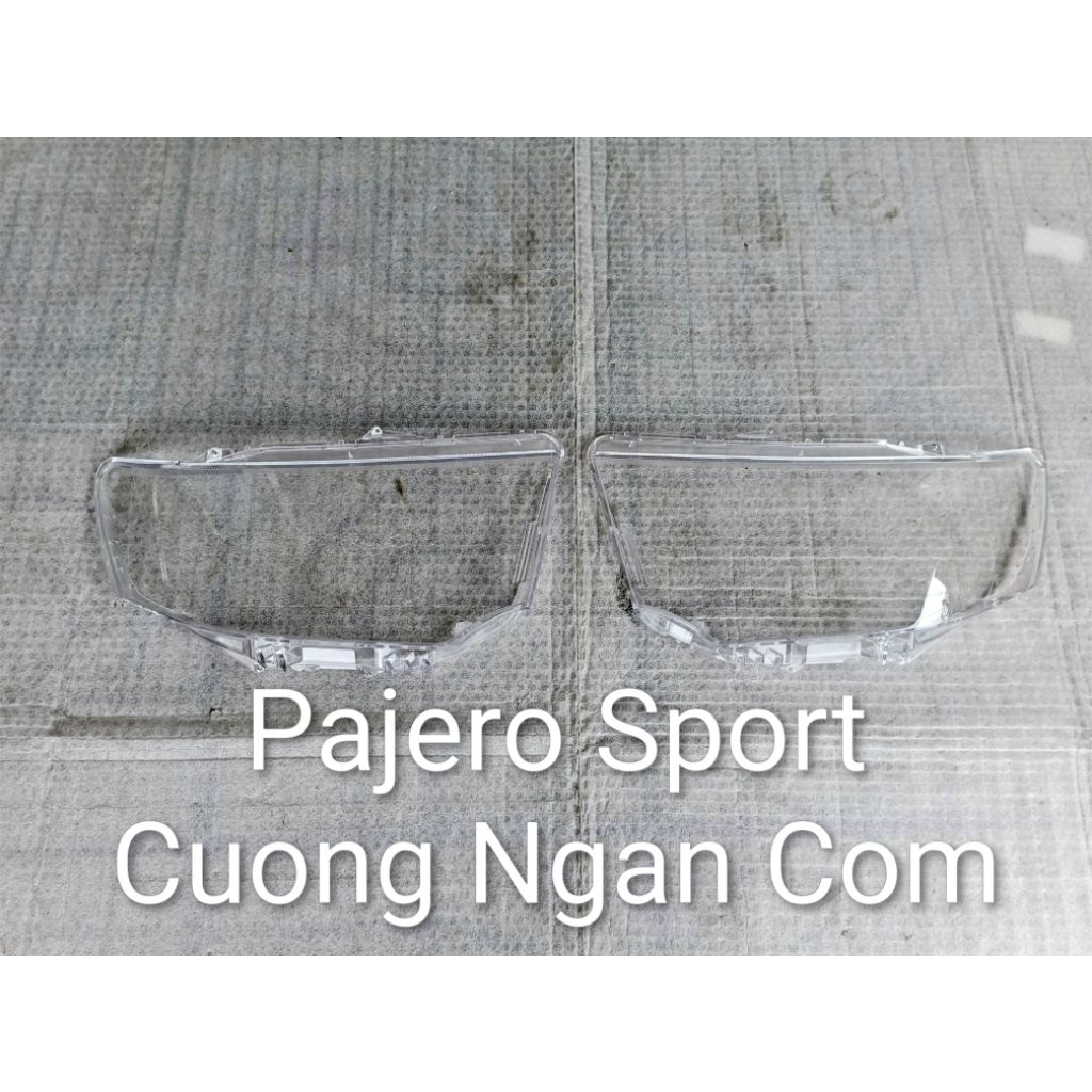 Kính đèn pha (Lens headlamp) Pajero Sport 2013-2015