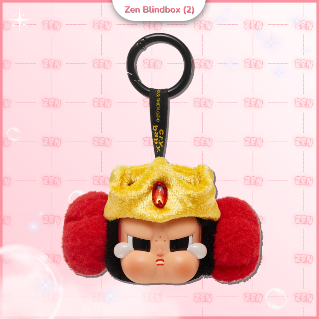 Check Card Secret Crybaby Powerpuff Girls Series Móc Khóa Gấu Bông [CHÍNH HÃNG]