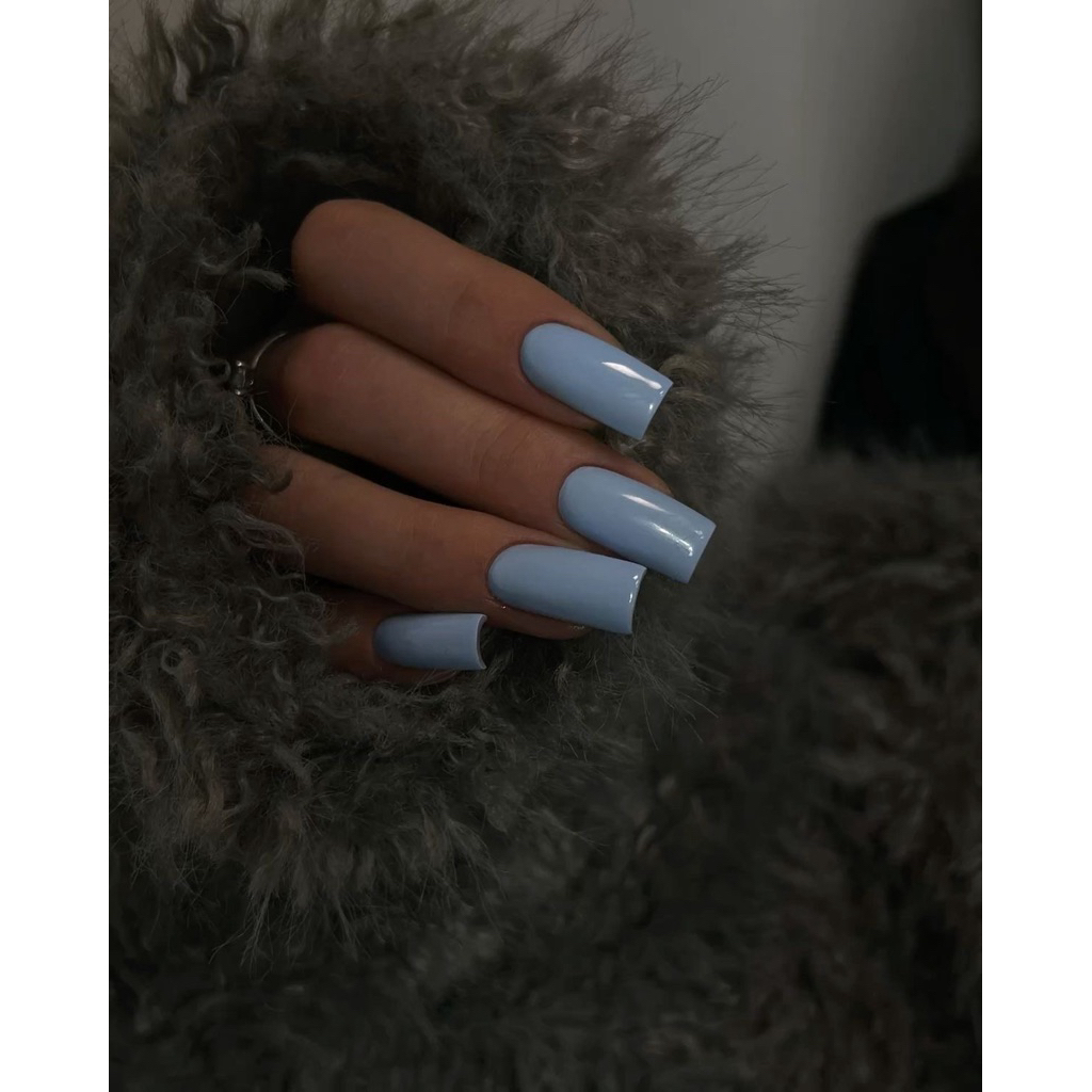 Maize nailbox (M56) nail sơn trơn màu xanh pastel