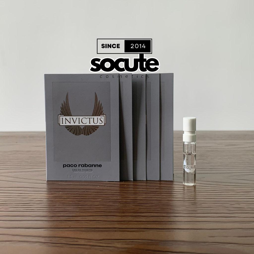 Vial Nước Hoa Nam Paco Rabanne Invictus EDT - Elixir - Platinum 1.5ml