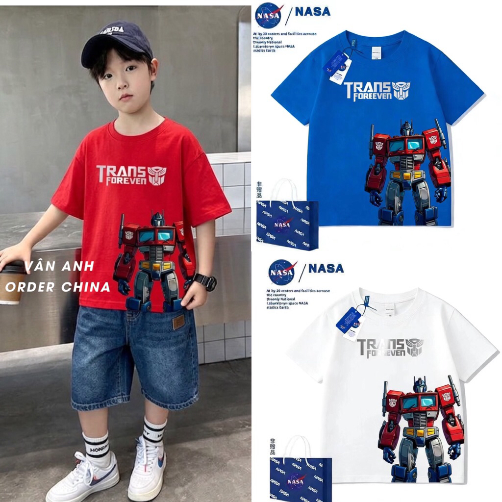 ÁO THUN BÉ TRAI TRANSFORMERS CỰC CHẤT 🔥