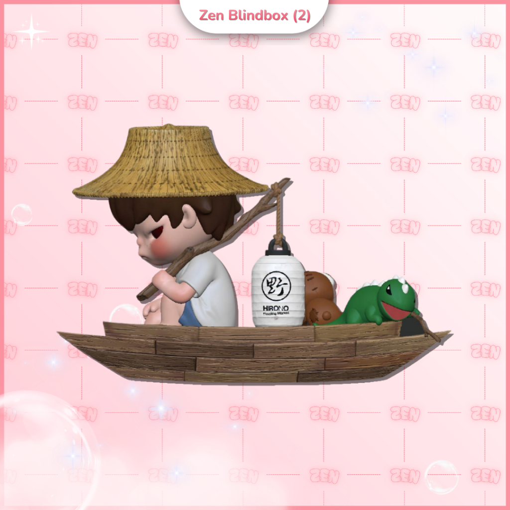 [CHÍNH HÃNG] Hirono Floating Market Figure Mô Hình Nhân Vật Hirono Chợ Nổi