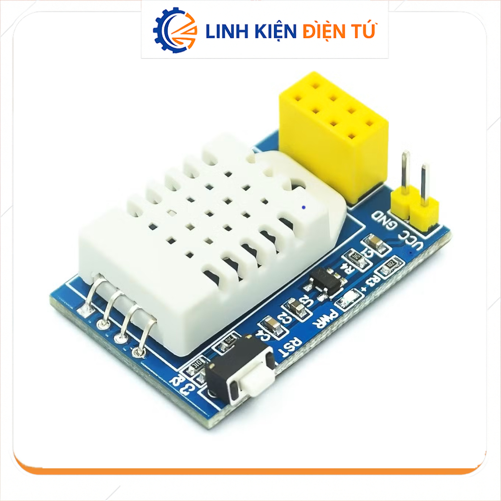 [Linh Kiện Điện Tử][G37] Module Nhiệt Độ Và Độ Ẩm DHT22 Wifi Esp01 Esp-01