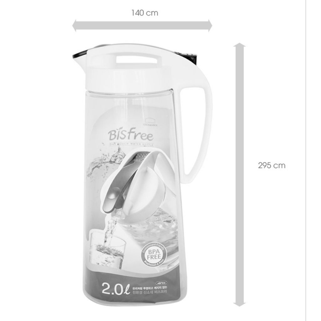 ABF632 bình nước locknlock
