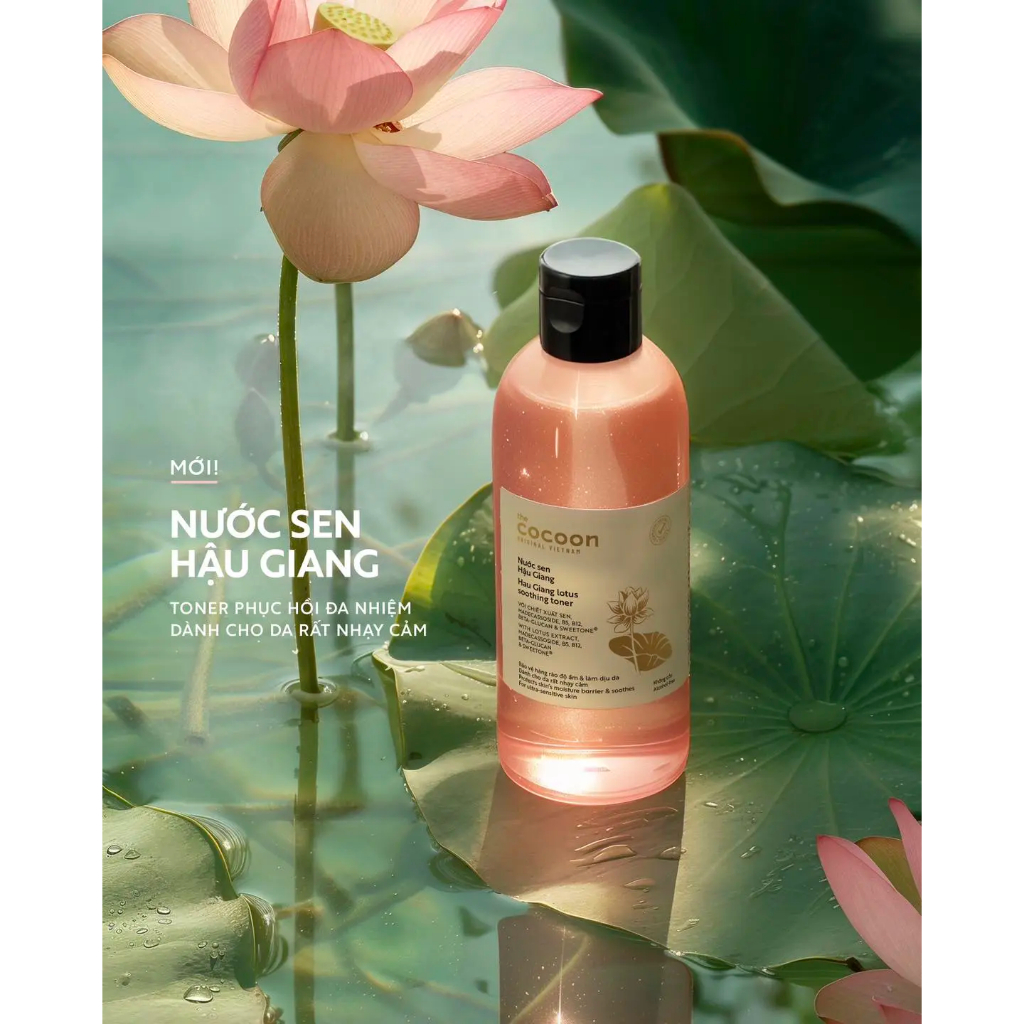 Nước Sen Hậu Giang (Toner) Cocoon 310ML | BigBuy360 - bigbuy360.vn