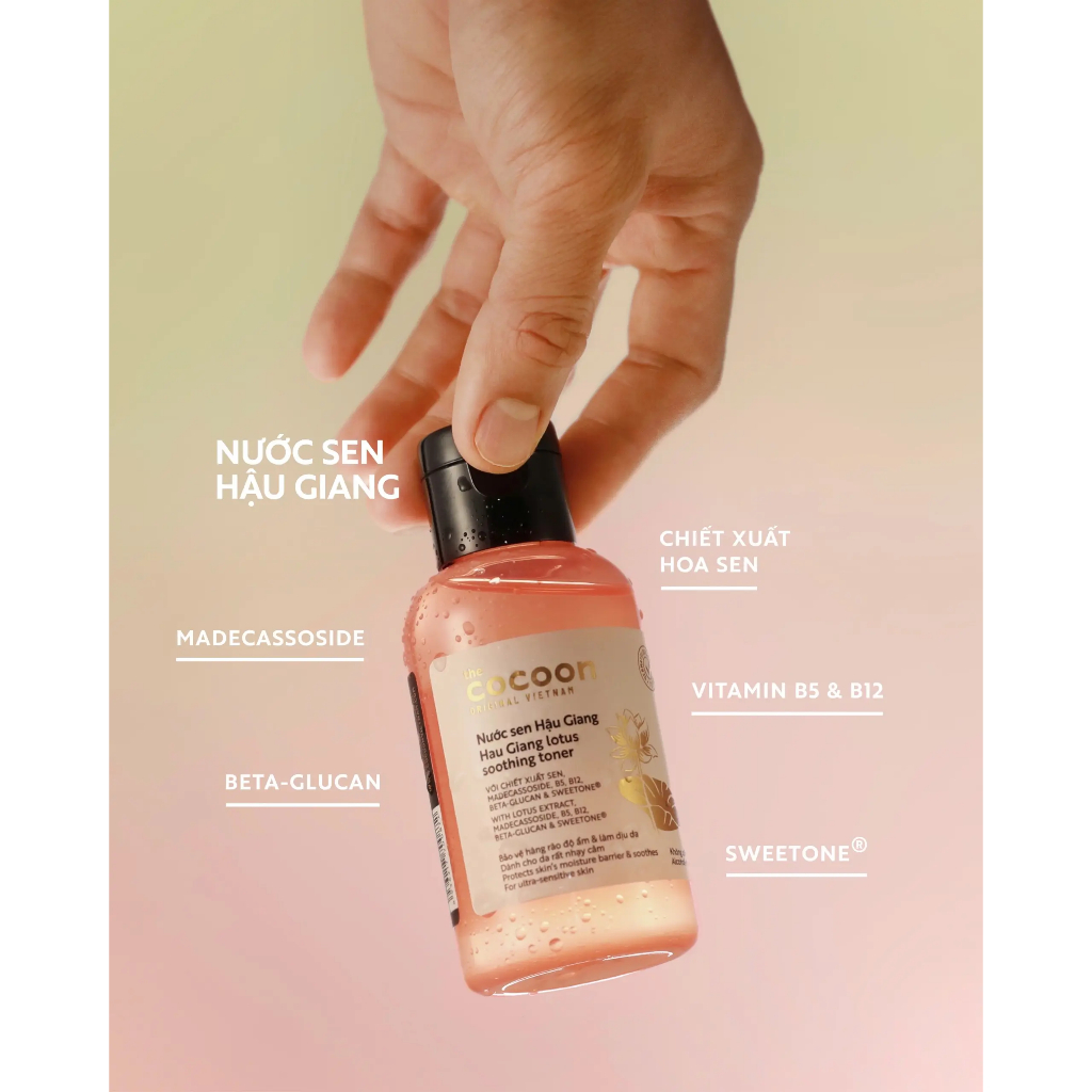 Nước Sen Hậu Giang (Toner) Cocoon 310ML | BigBuy360 - bigbuy360.vn