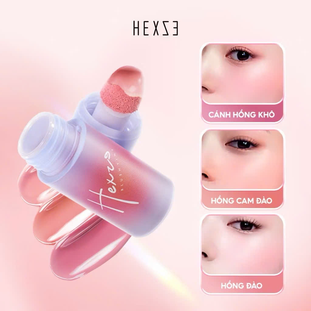 HEXZE Má Hồng Kem – Màu Đẹp Tự Nhiên, Dễ Sử Dụng | Muse Store