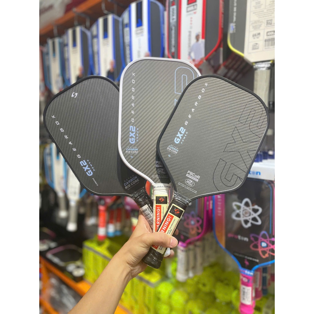 [GEARBOX] VỢT PICKLEBALL GEARBOX GX2 CHÍNH HÃNG [tặng kèm quấn cán dán viền ]