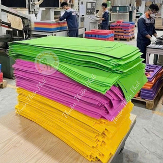 Combo 50 tờ (Khổ Lớn) mút mỏng 1li khổ 50x80cm -  mút xốp màu 15 màu đa dạng