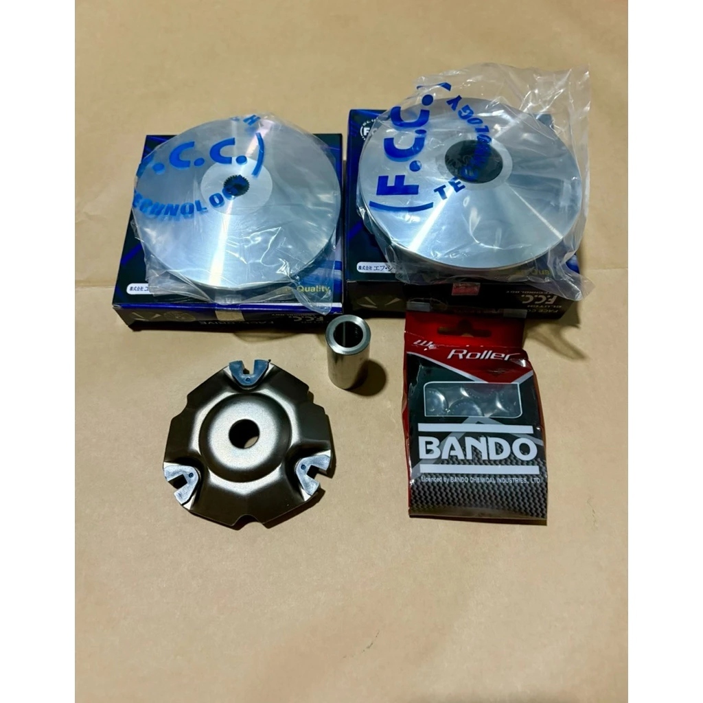 Full Bộ Nồi Trước FCC Chính Hãng Cho AB125, Vision (K44), Lead 125, SH Việt, AB 110 - Đầy Đủ Chén Bi