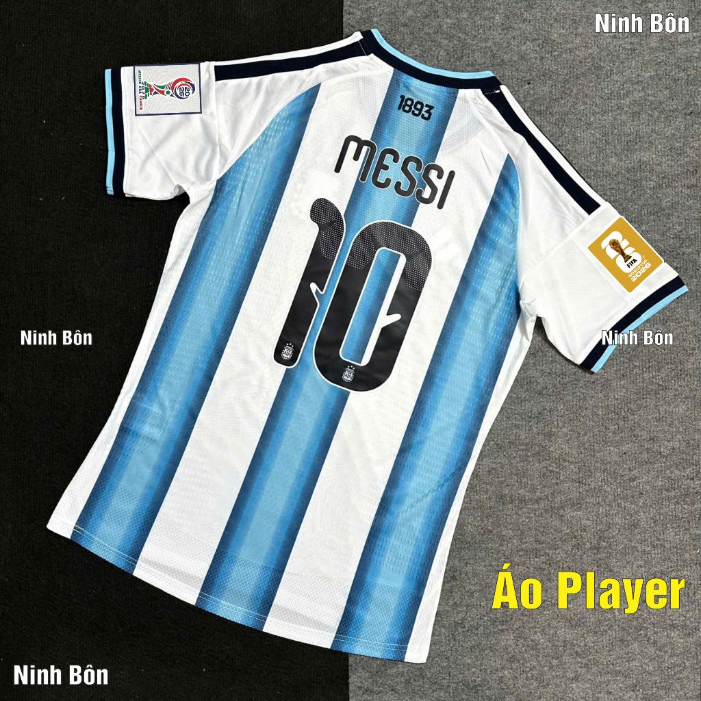 Áo Bóng Đá Player Đội Tuyển Argentina WC 2026 - Hàng Nhập Khẩu Thailand