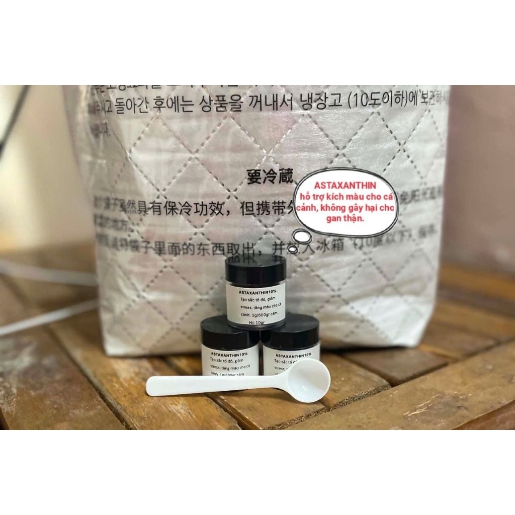 (TẶNG KÈM🥄)_Astaxanthin 10% hỗ trợ tăng màu tự nhiên cho cá cảnh