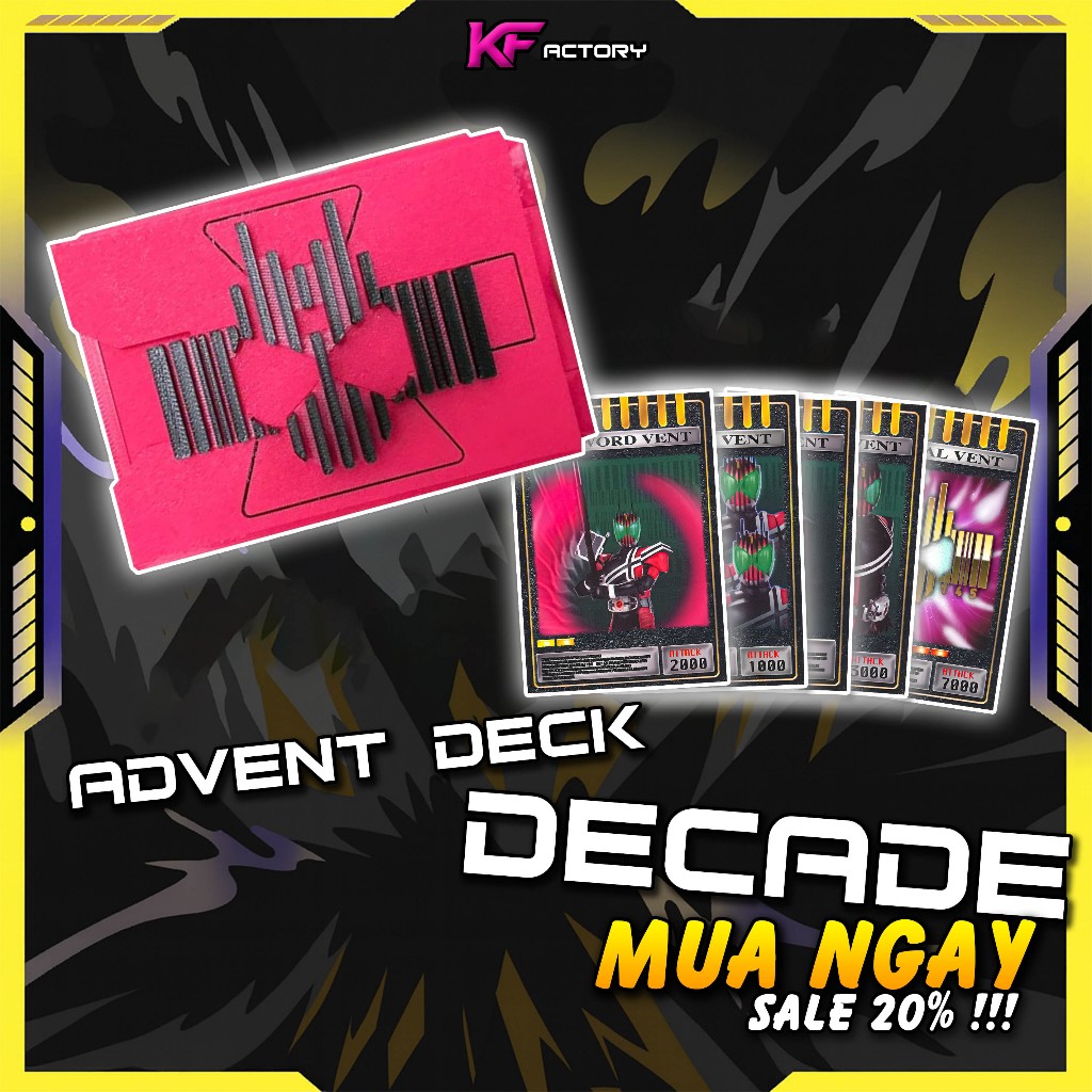 Deck DECADE kích thước CSM , sử dụng hoàn hảo với V-Buckle , Deck DECADE
