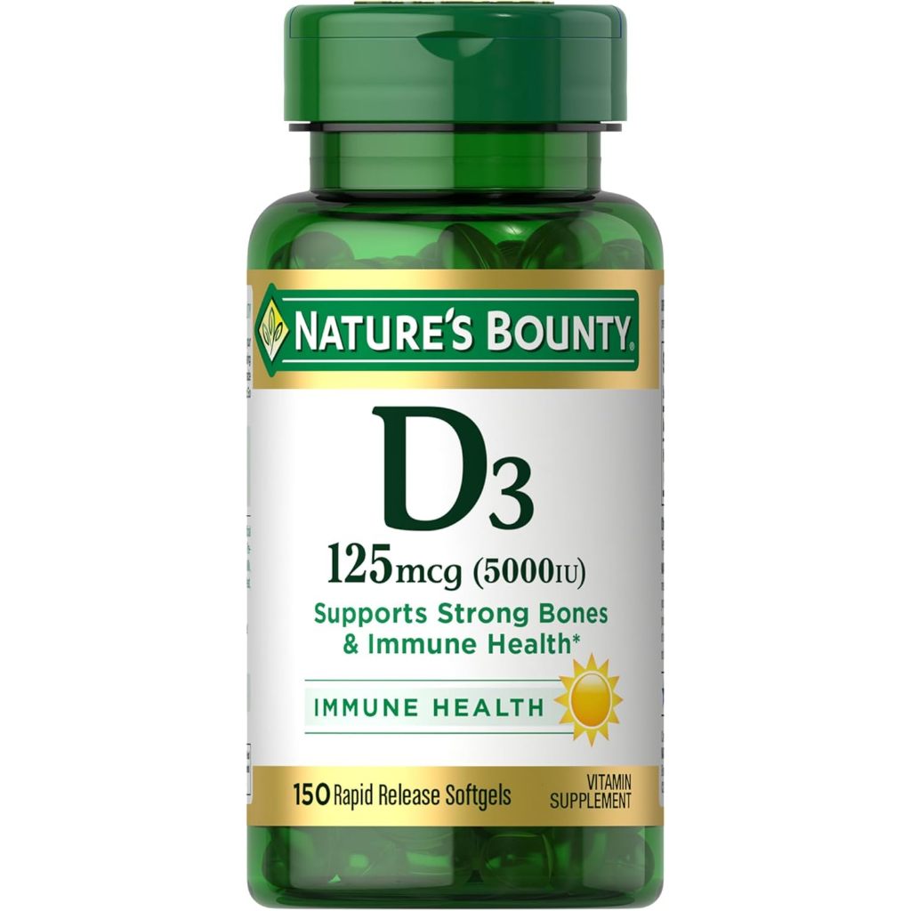 Vitamin D3 5000IU Nature's Bounty hàng Mỹ