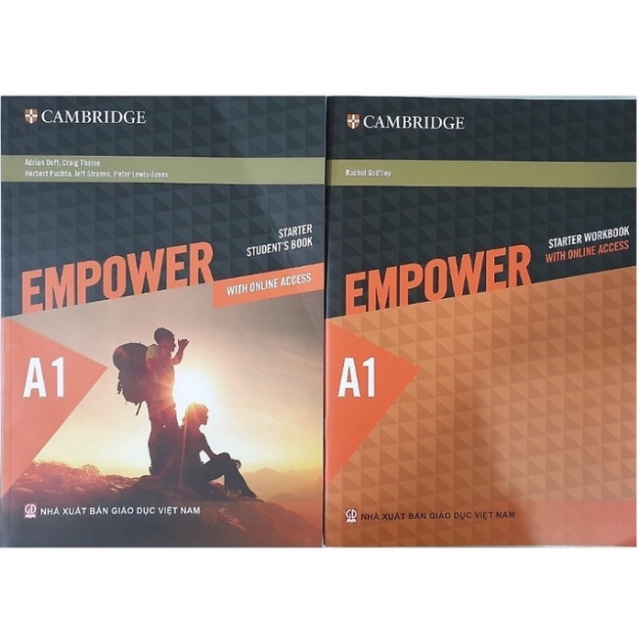 Sách - Combo 2 cuốn Empower A1 Starter Student's Book + Workbook (DN)