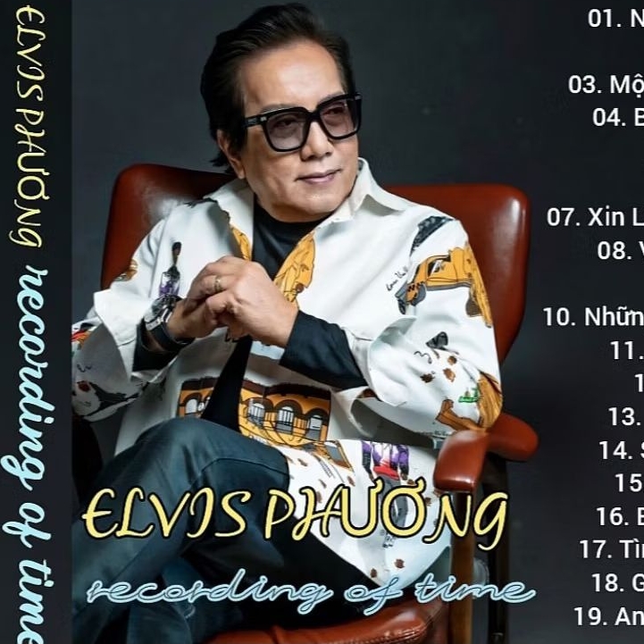 Băng Cassette album Elvis PHƯƠNG - recording of time