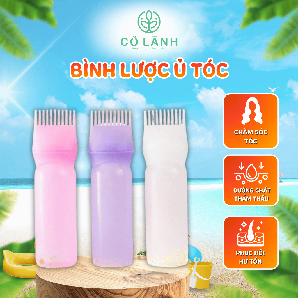 Bình Lược Ủ Tóc - Dụng Cụ Chăm Sóc Tóc