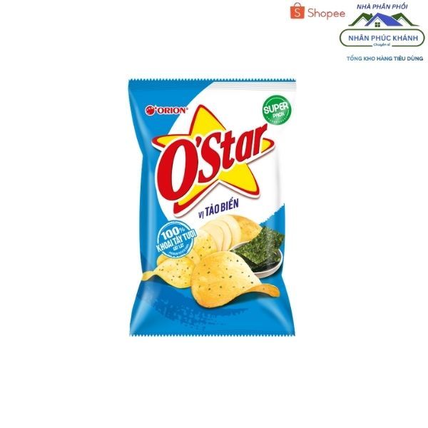 [1 Lốc/5 Gói] Snack Orion Ostar Tảo Biển 55Gr_1646