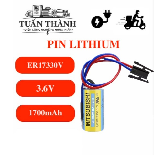 Pin Lithium 3.6V Mitsubishi ER17330V