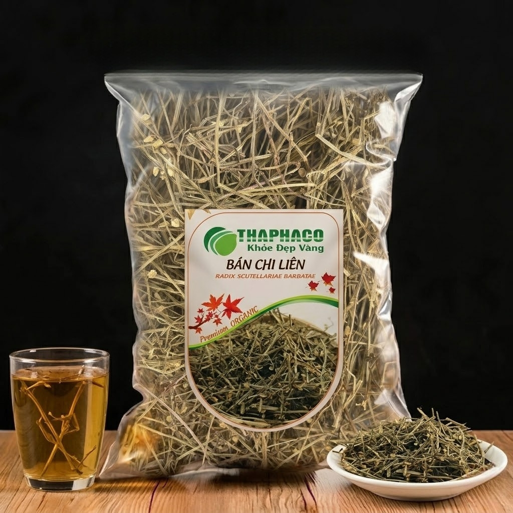 Thảo dược Bán chi liên túi lớn loại 500g - Hàng khô cao cấp