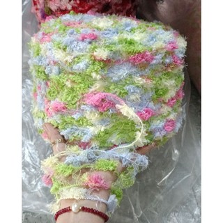 Pompom lông vũ hoa, cuộn 100g