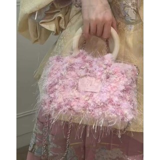 Pompom lông vũ hoa, cuộn 100g