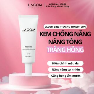 Kem chống nắng nâng tông LAGOM Brightening Tone Up Sun SPF50+, PA++++