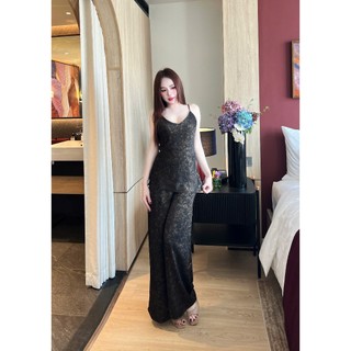 Set 2 dây dài Lady  Chất lụa Châu Giang Quần lưng thun, 2 túi quần, áo có tăng đơ