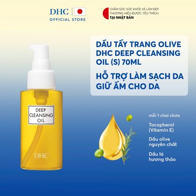 Dầu tẩy trang Olive DHC Deep Cleansing Oil (S) 70ml