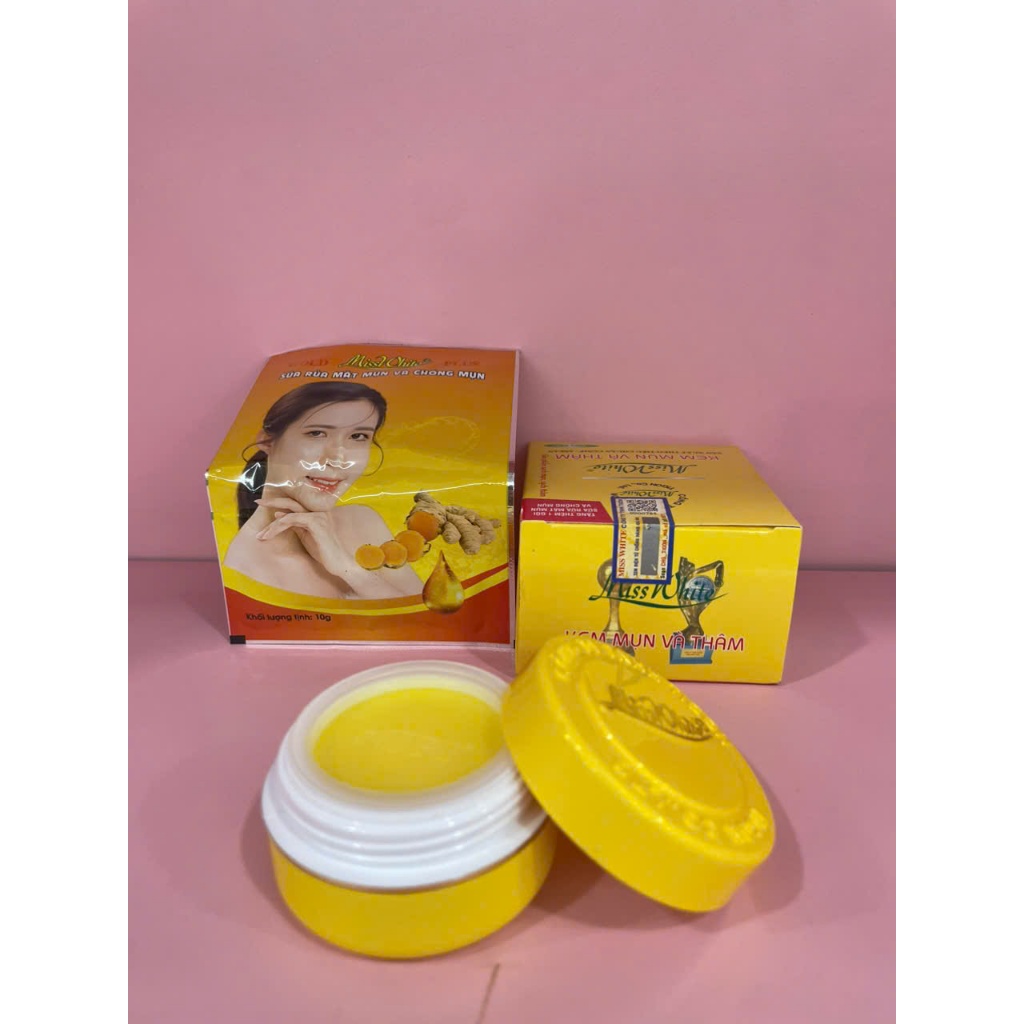 Hộp kem mặt MISS WHITE NGHỆ VÀNG