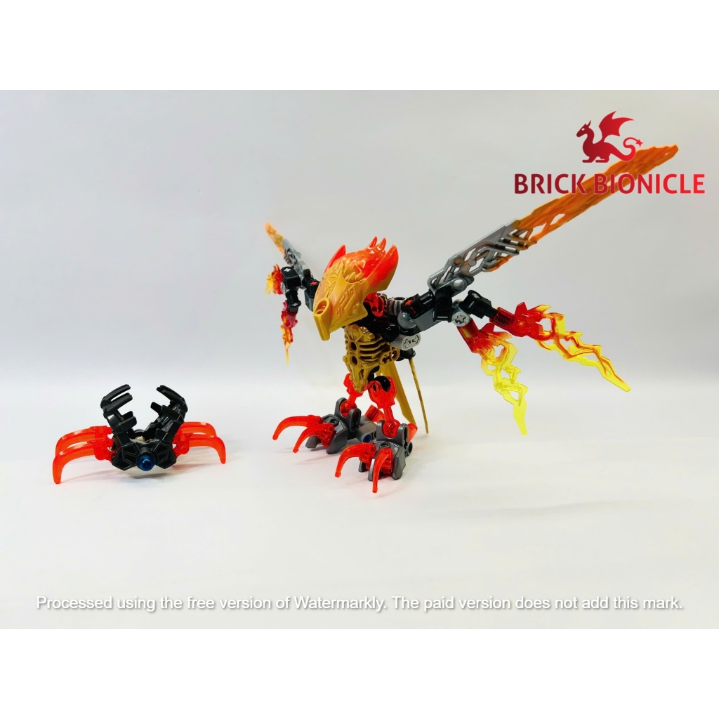 VINTAGE BIONICLE - ĐỒ CHƠI XẾP HÌNH BIONICLE GEN 2 - 71303 Ikir Creature of Fire