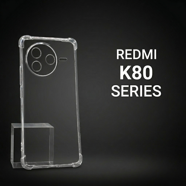 Ốp lưng Redmi K80, K80 Pro, K80 Ultra 5G Vhcase trơn trong suốt | Ốp lưng điện thoại Xiaomi dẻo bào 