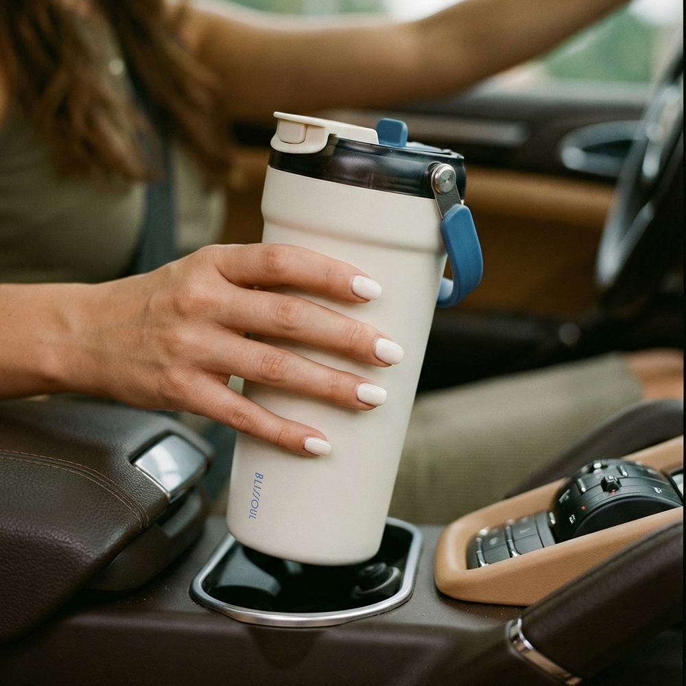 Bình giữ nhiệt phủ sứ LocknLock Blissoul cafe ceramic tumbler LHC4440 có quai xách dung tích 700ml - 6 Màu | BigBuy360 - bigbuy360.vn