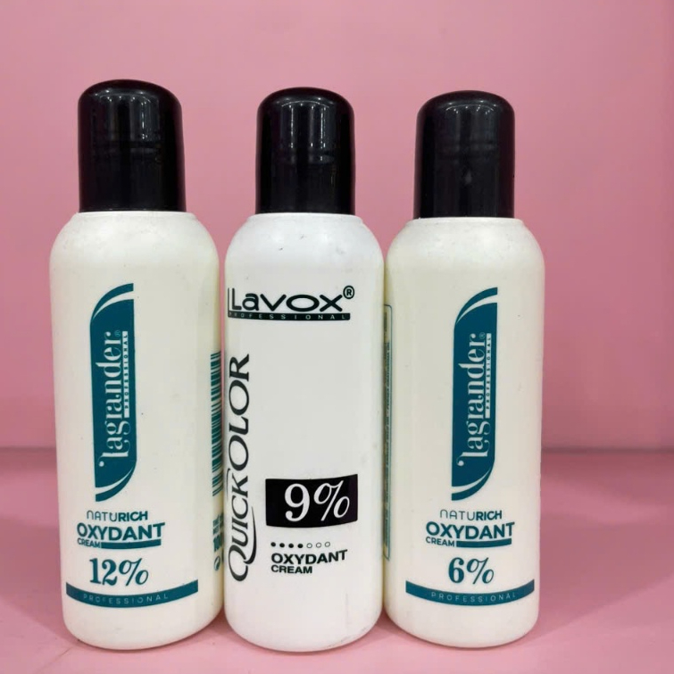 Chai oxy trợ nhuộm tóc nhí 100ml