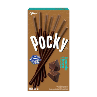 Bánh que Glico Pocky vị Double Choco 39gr